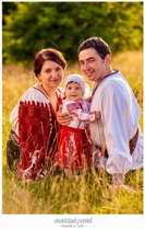 Sedinta foto costume populare traditionale romanesti - parinti si bebe
